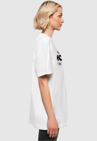 Merchcode Oversized Shirt 'Mothers Day - Best Mom In The World' in White