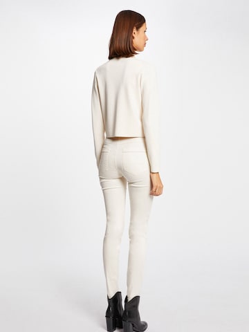 Morgan Slimfit Παντελόνι σε λευκό