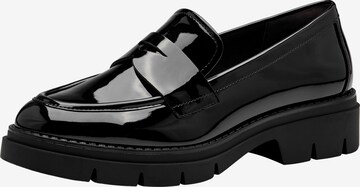 Chaussure basse TAMARIS en noir : devant