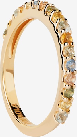 Bague P D PAOLA en or : devant