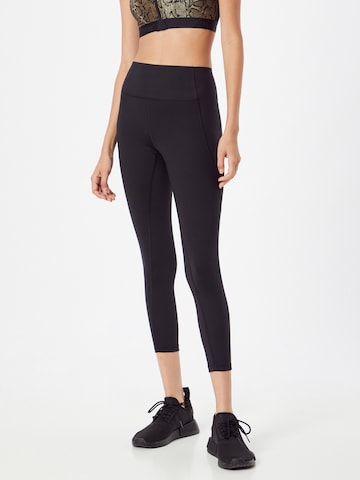 GAP Skinny Legginsy w kolorze czarny: przód