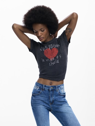 Desigual Flared Jeans in Blau