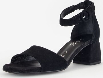 Sandalo di GABOR in nero: frontale