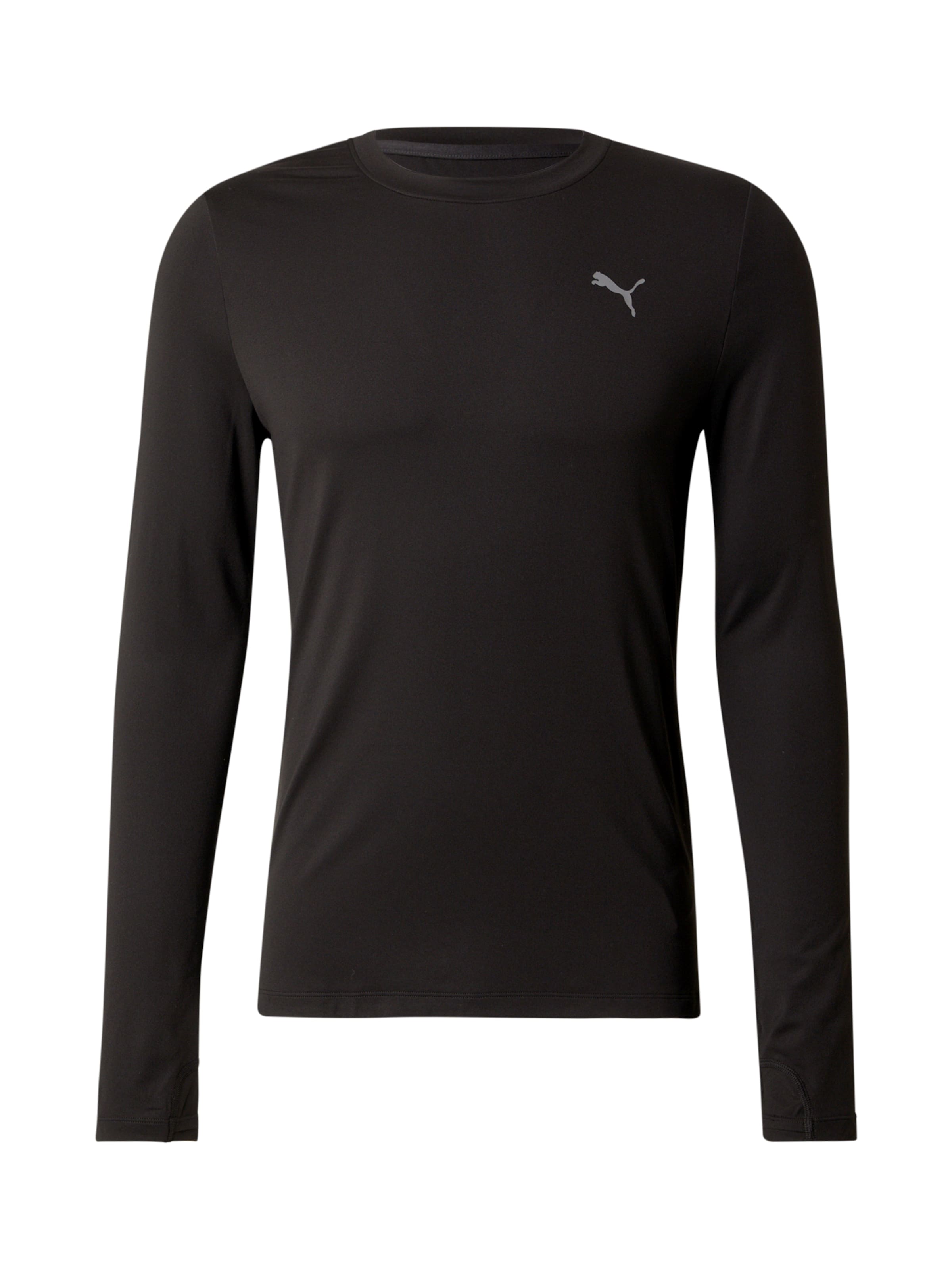 Tricou funcțional de la PUMA pe negru: față