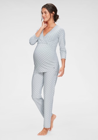 LASCANA Pajama in Grey: front