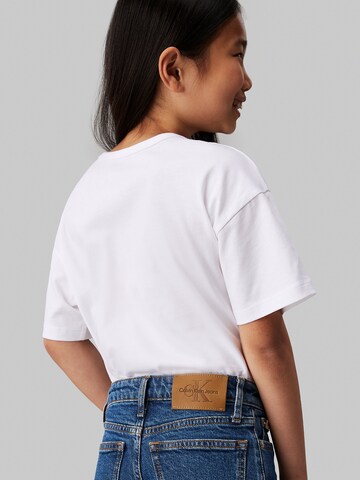 Calvin Klein Jeans Loosefit Jeans in Blauw