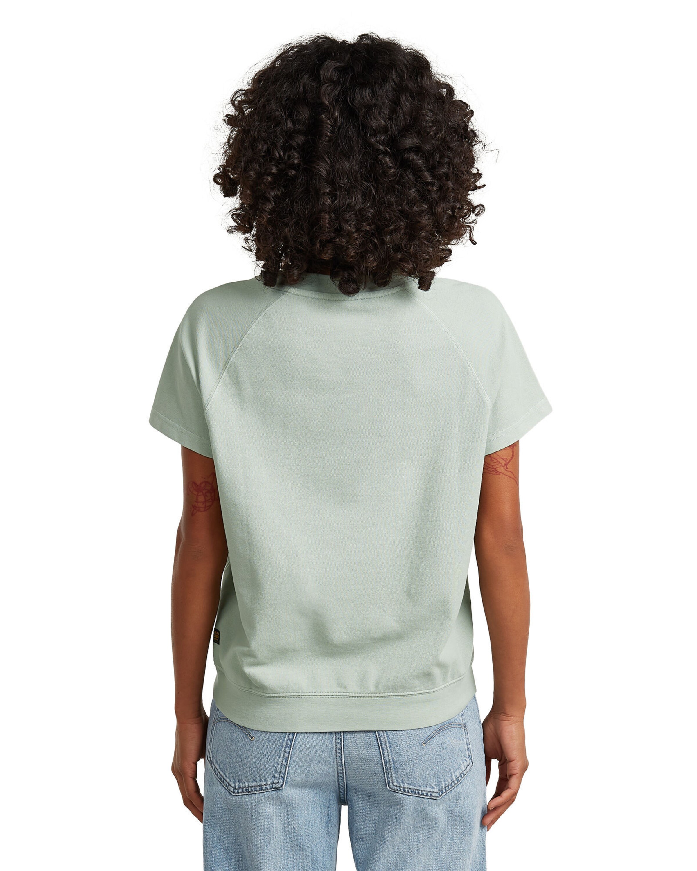 G-STAR Shirt 'Raglan T-Shirt' in Groen