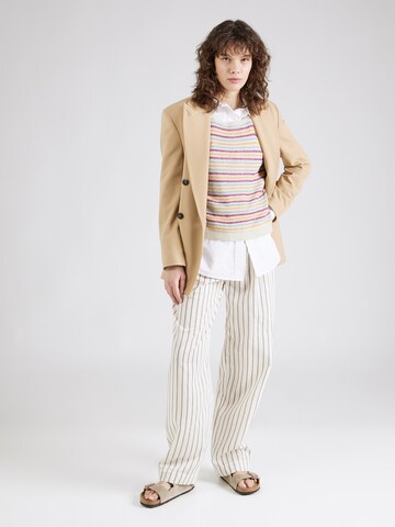 Weekend Max Mara - Top de punto 'CALDAIA' en beige