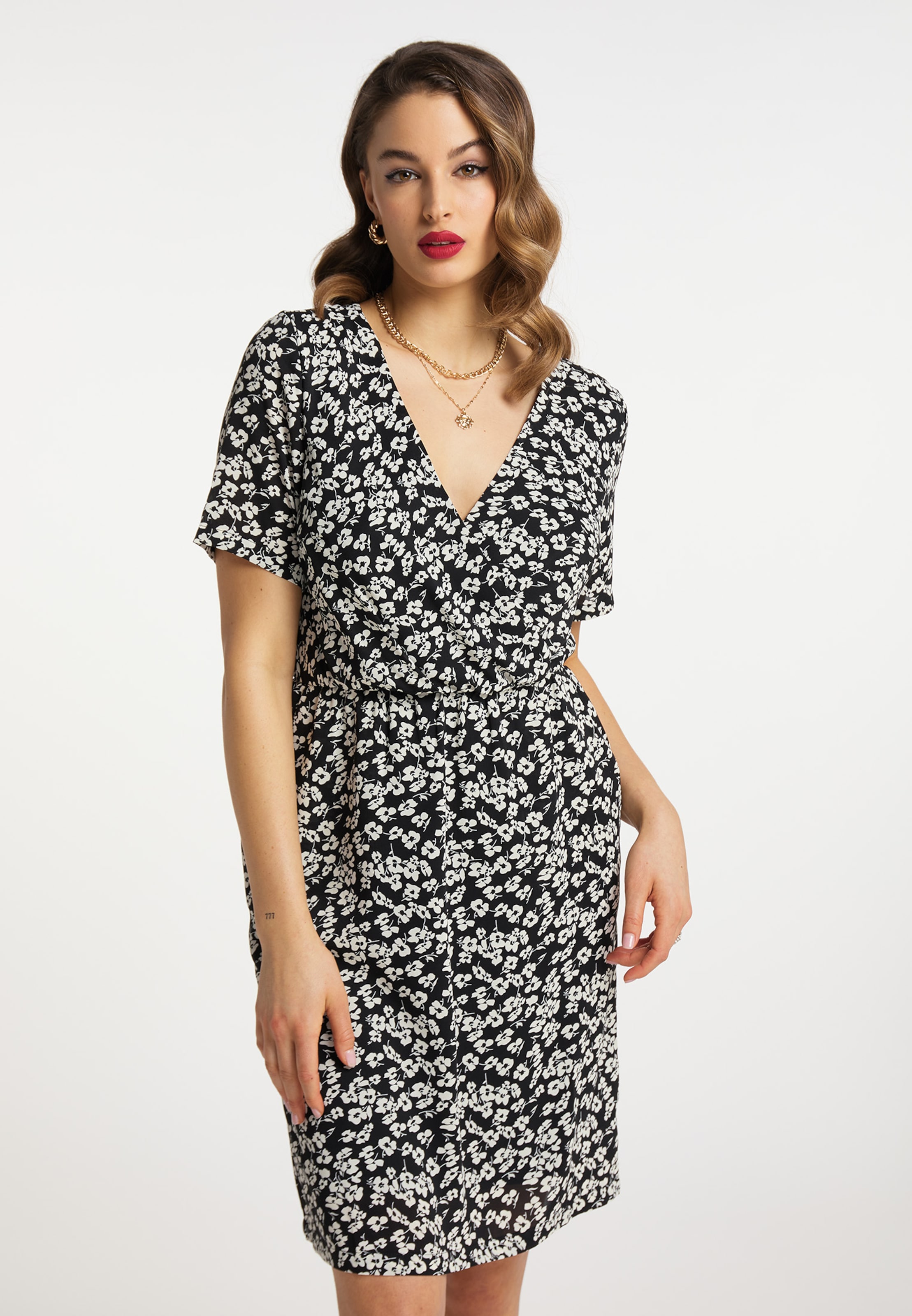 Frauen Kleider faina Kleid in Schwarz - YY17470 Frauen Kleider faina Kleid in Schwarz - YY17470