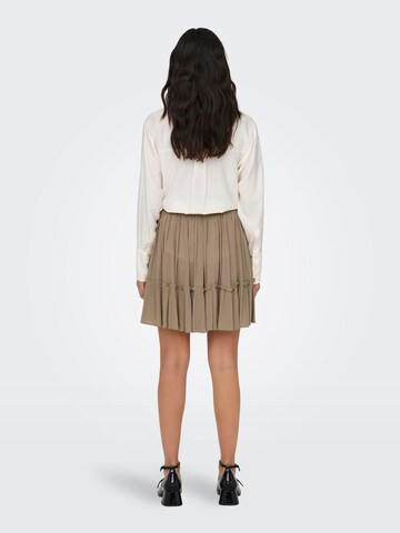 ONLY Skirt 'ONLIbiza' in Brown