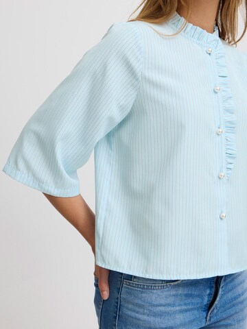 ICHI - Blusa 'Neddie' en azul