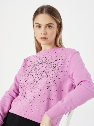 BOSS Sweatshirt 'Ela' in Pink