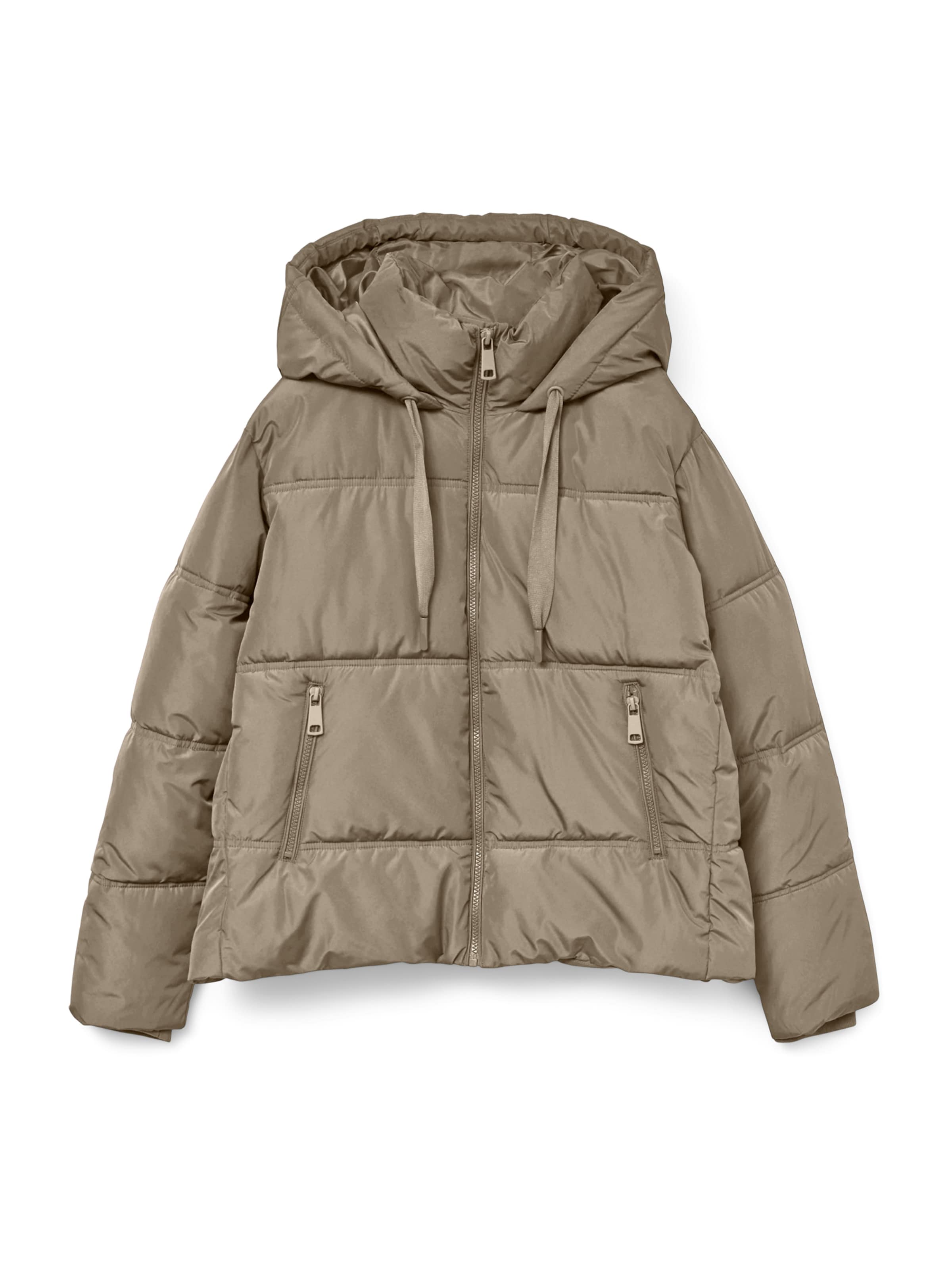 VERO MODA Talvejope, värv beež: eest vaates