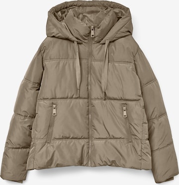 VERO MODA Zimná bunda - Béžová: predná strana