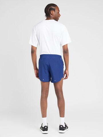 mėlyna ADIDAS PERFORMANCE Laisvas Sportinės kelnės 'RUN IT'