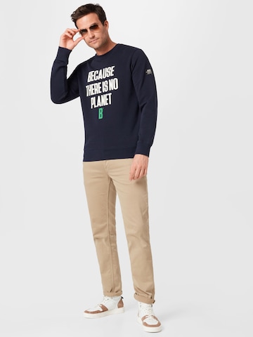 ECOALF Sweatshirt 'BARDER' in Blauw