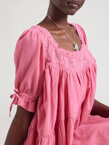 rozā Free People Kleita 'SANDY SHORES'