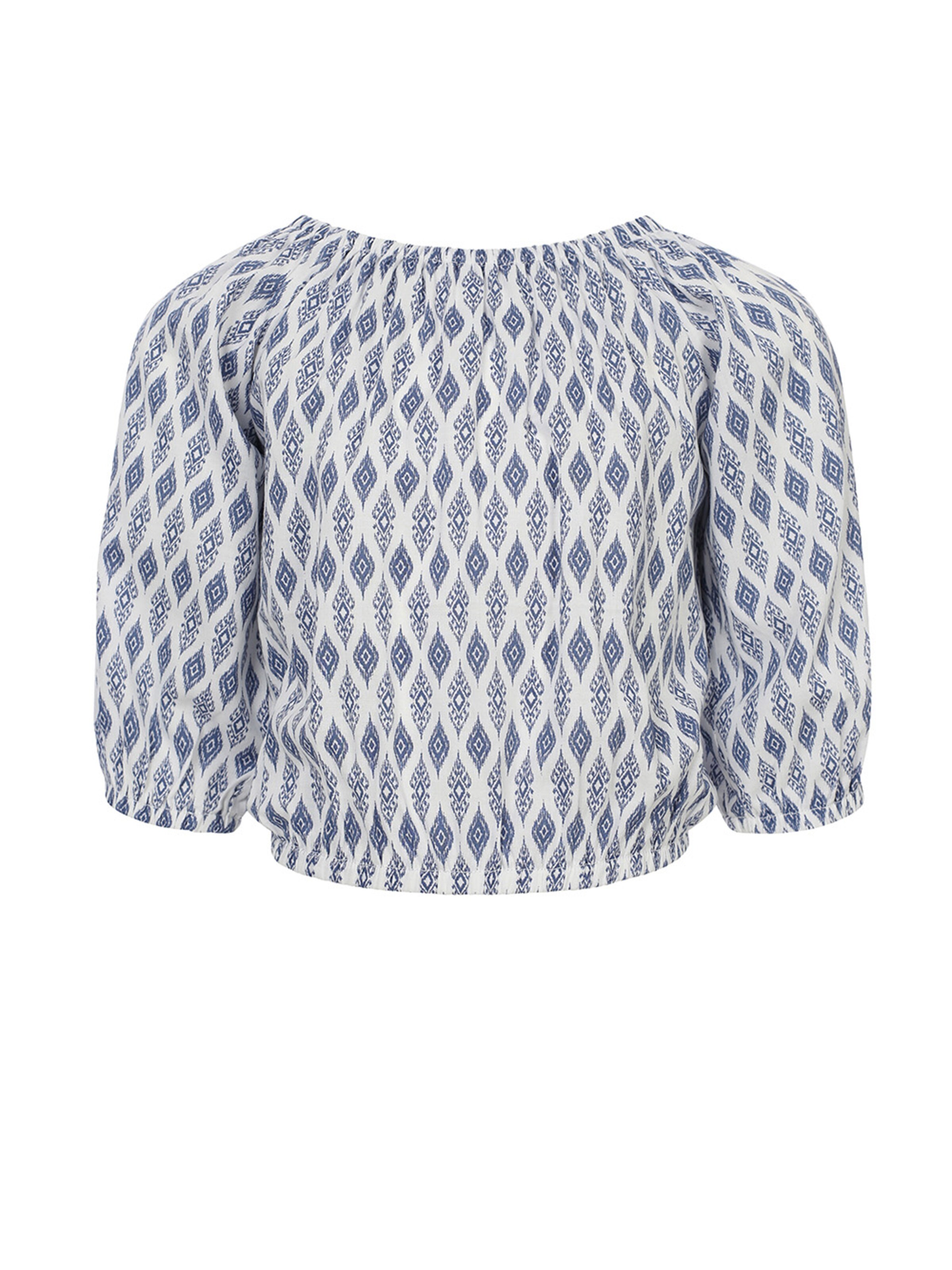 Chemisier Looxs Revolution en bleu : devant