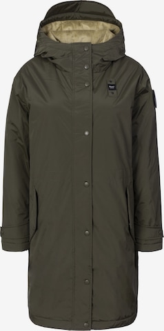 Blauer.USA Winterparka 'Payne' in Grün: Vorderseite