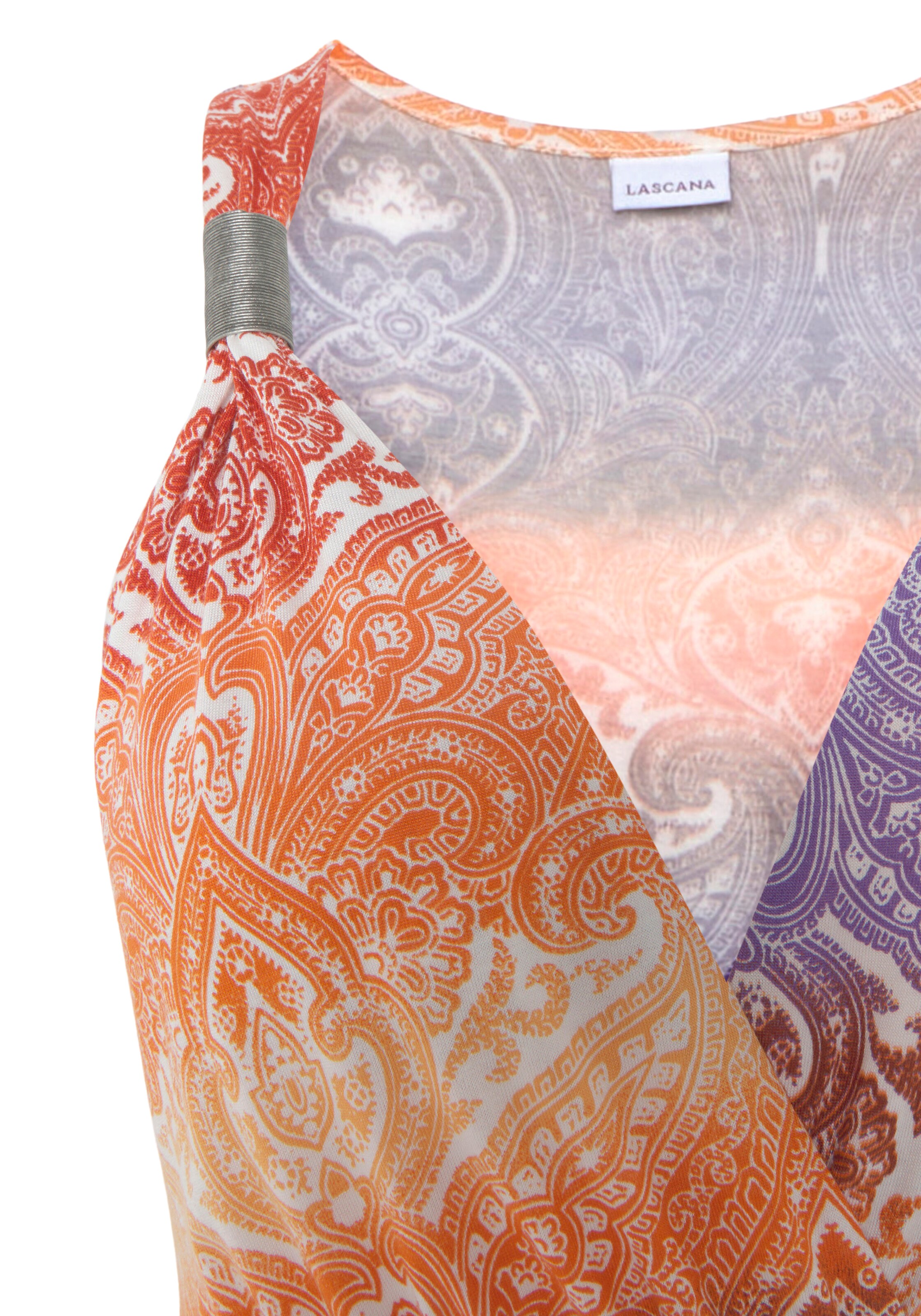 LASCANA Сарафан в Оранжевый