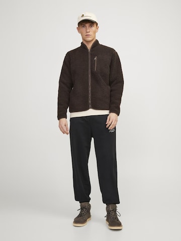 JACK & JONES Tapered Broek 'Bill Riley' in Zwart