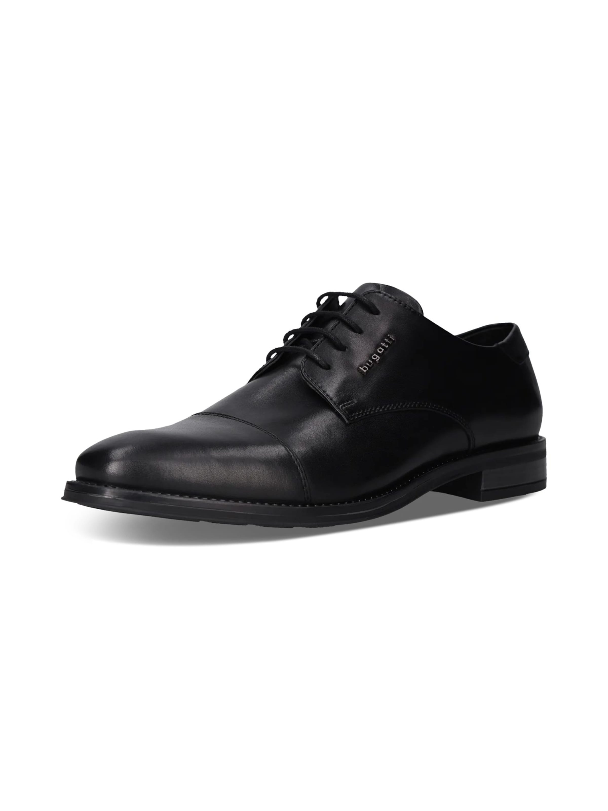 bugatti Lace-up shoe in Black: front