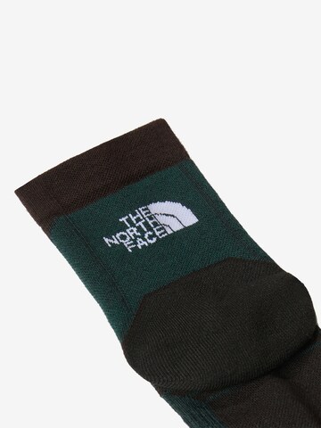 THE NORTH FACE Athletic Socks 'HIKING QUARTER' in Green