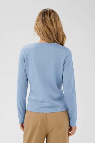 SAINT TROPEZ Strickjacke 'MilaSZ' in Blau