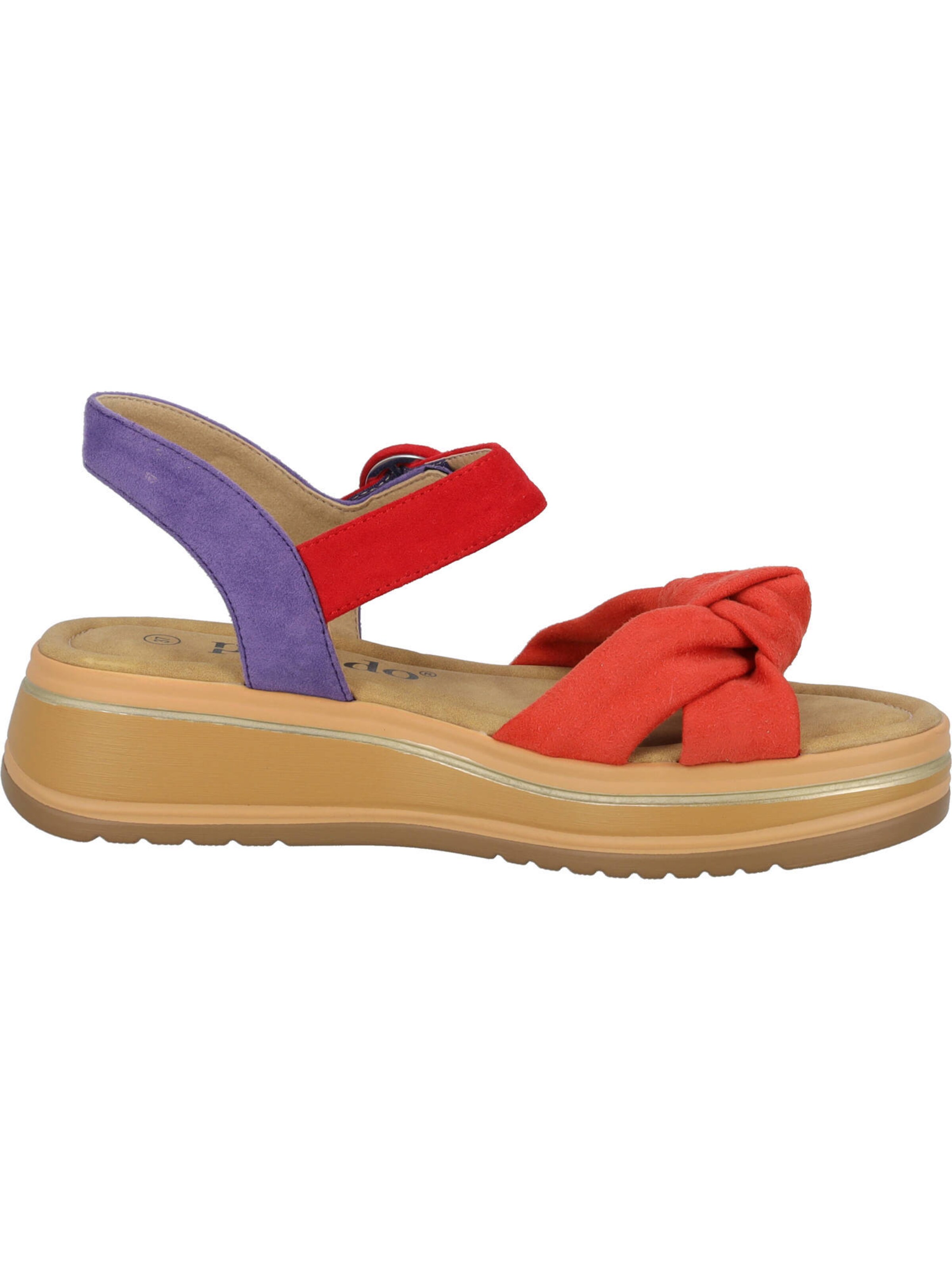 Palado Strap sandal 'Ebelli' in Red