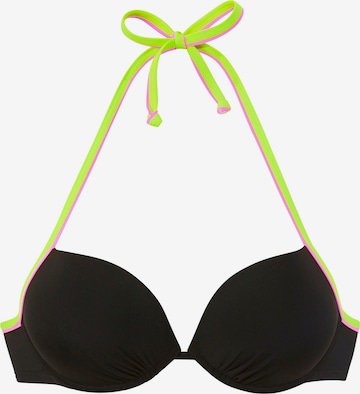 juoda BUFFALO Pakeliantieji įdėklai į liemenėlę Bikinio viršutinė dalis: priekis