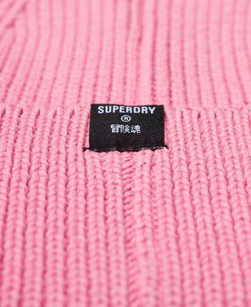 Superdry Muts 'Code' in Roze