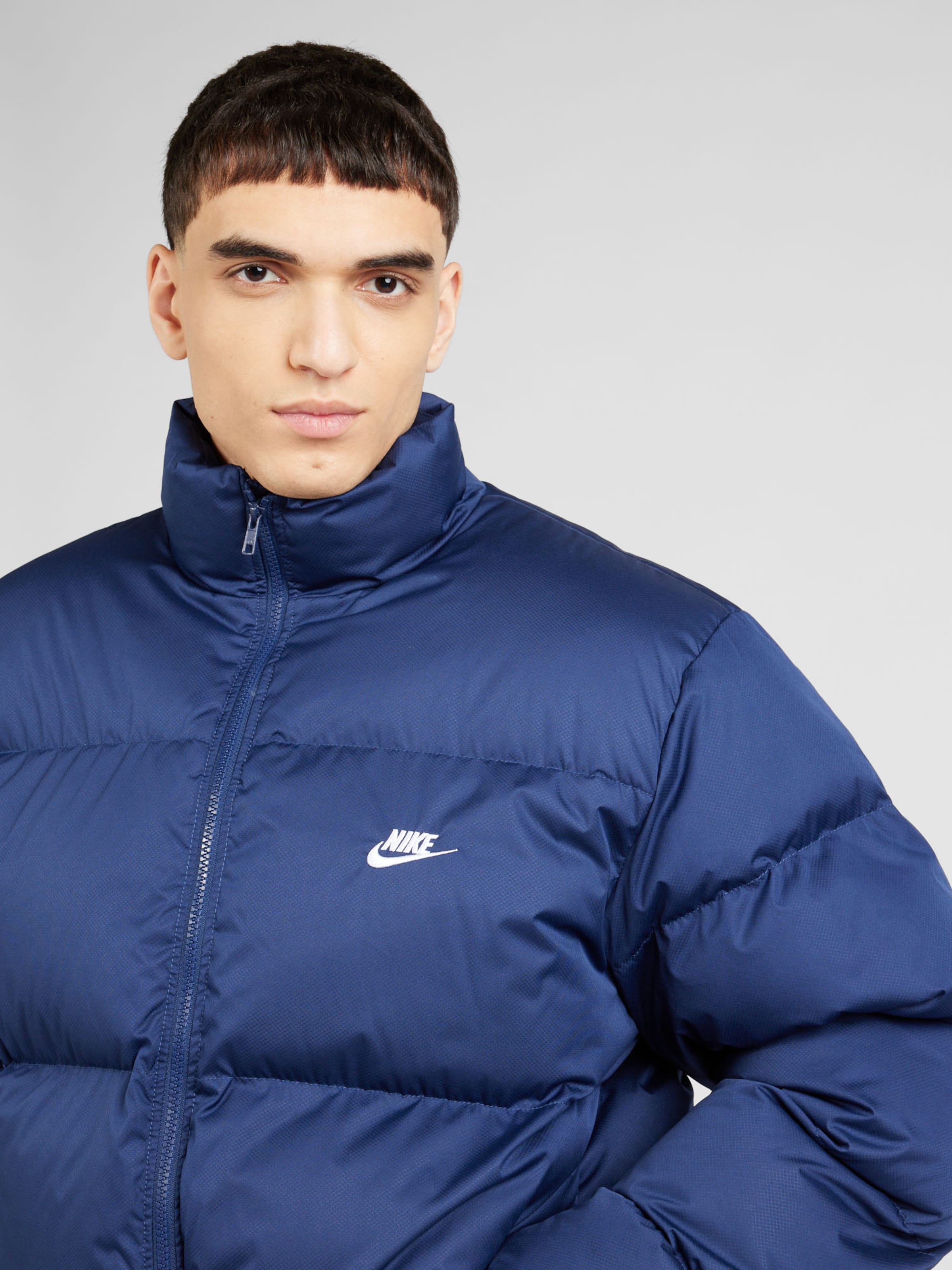 Nike blue winter clearance jacket