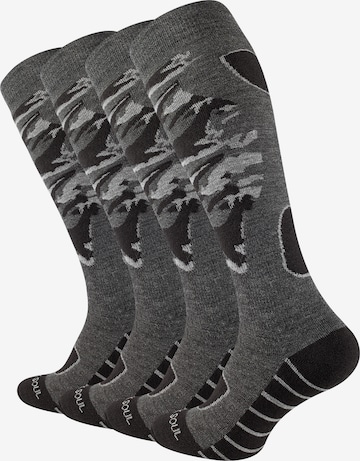 Stark Soul - Meias de desporto em preto: frente