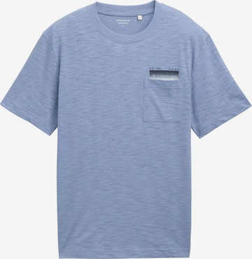 TOM TAILOR Shirt in Blauw: voorkant