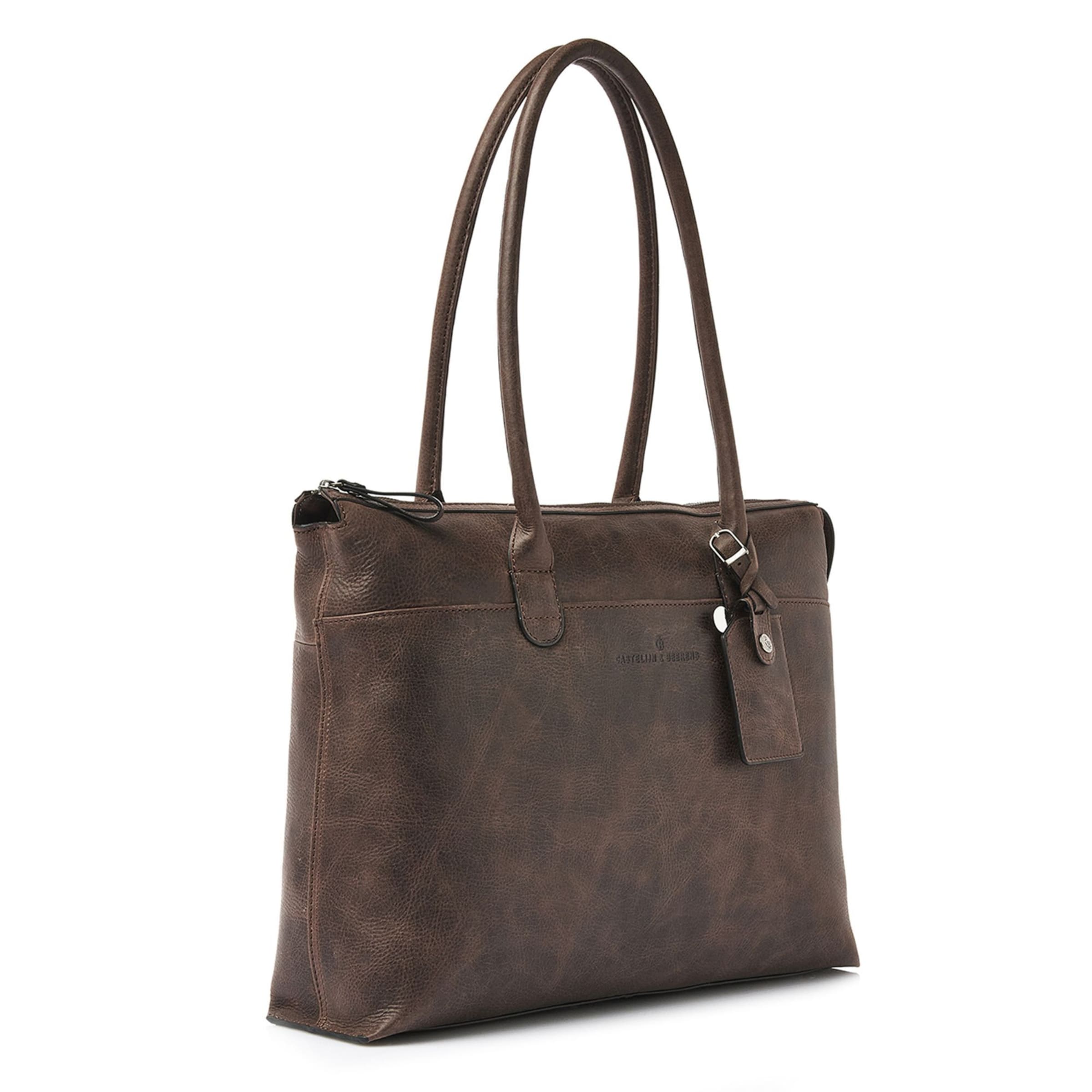 Borsa a spalla 'Carisma' di Castelijn & Beerens in marrone