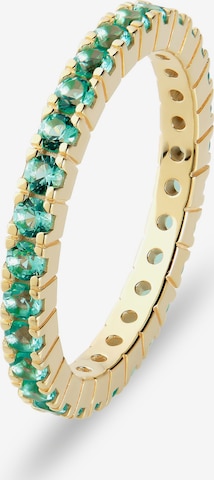 CHRIST Ring in Grün: Vorderseite