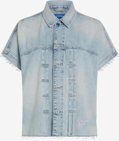 Demisezoninė striukė iš KARL LAGERFELD JEANS, spalva – tamsiai (džinso) mėlyna, Prekių apžvalga