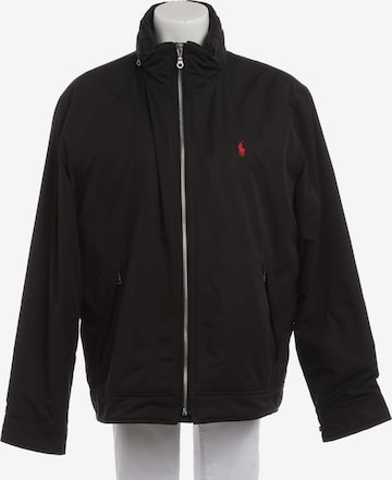 Polo Ralph Lauren Übergangsjacke L in Schwarz: Vorderseite