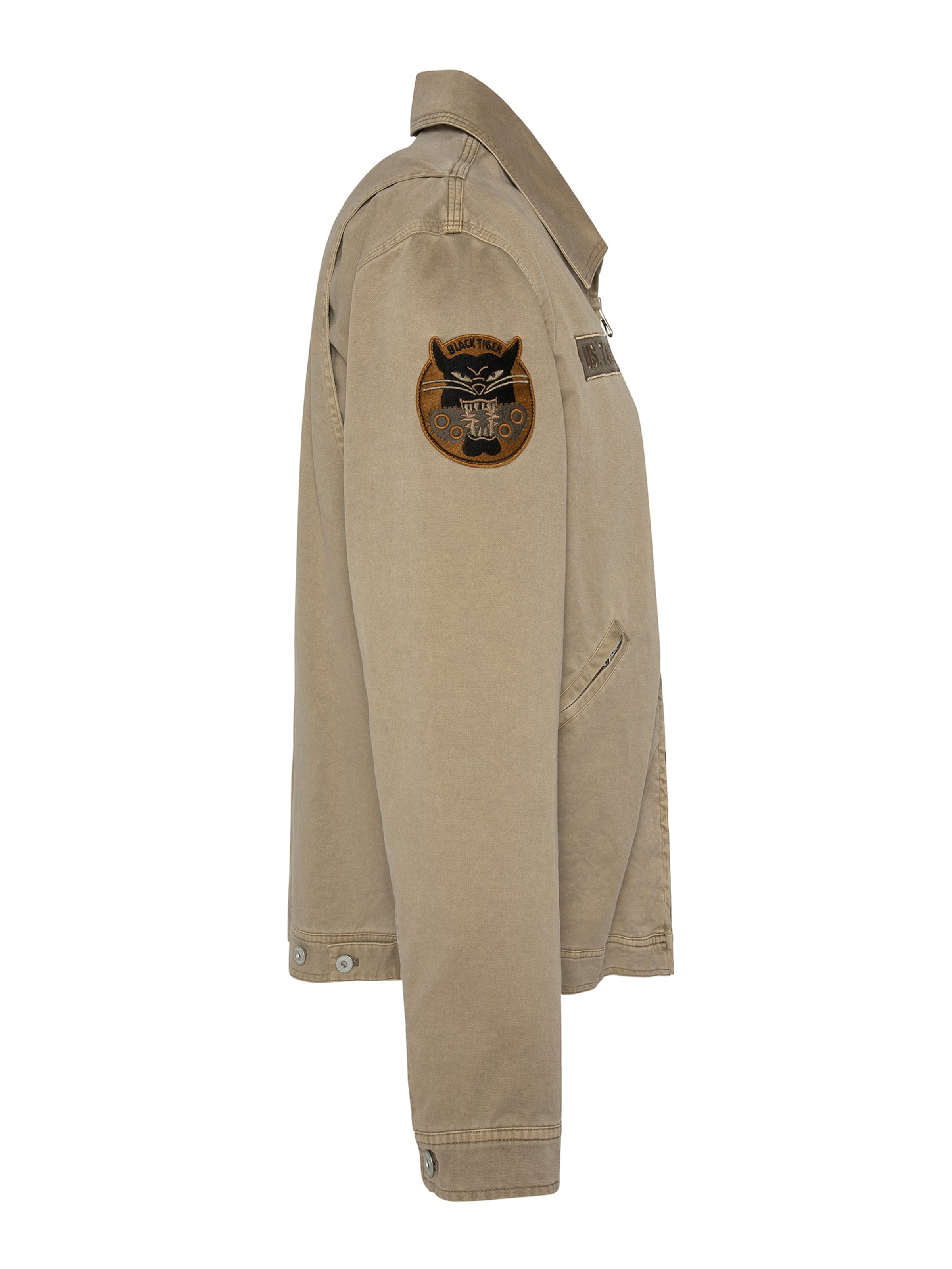 Manteau mi-saison Schott NYC en marron