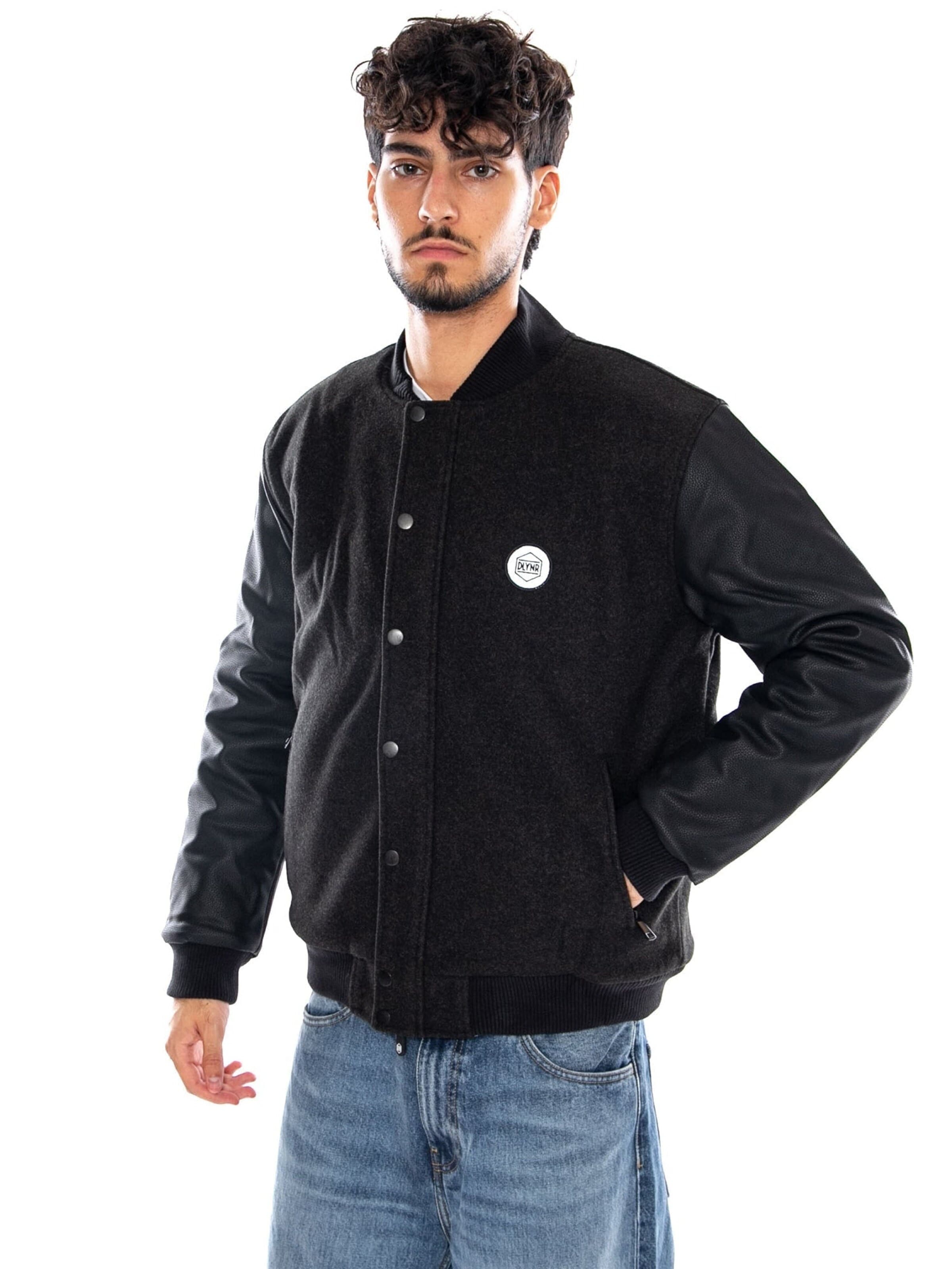 Veste mi-saison 'CORPORATE BOMBER BLACK' DOLLY NOIRE en noir