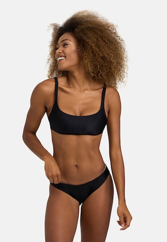 ARENA Bralette Sports bikini 'SHILA' in Black: front