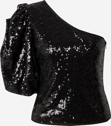 VILA ROUGE Блузка 'SERENA' в Черный: спереди