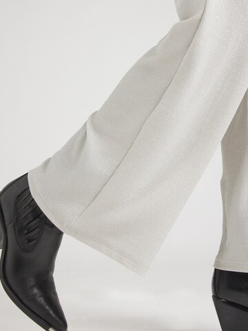 PIECES Loose fit Pants 'PCLina' in Grey