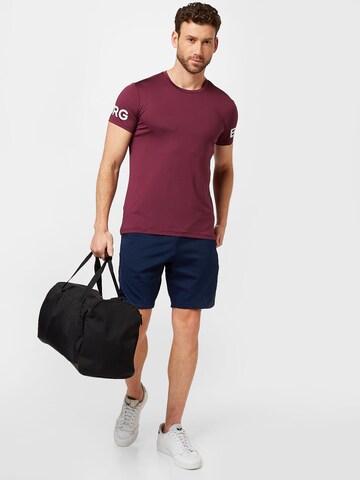 T-Shirt fonctionnel BJÖRN BORG en violet