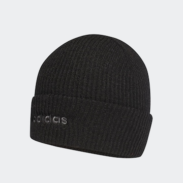 ADIDAS PERFORMANCE Sports beanie in Black: front
