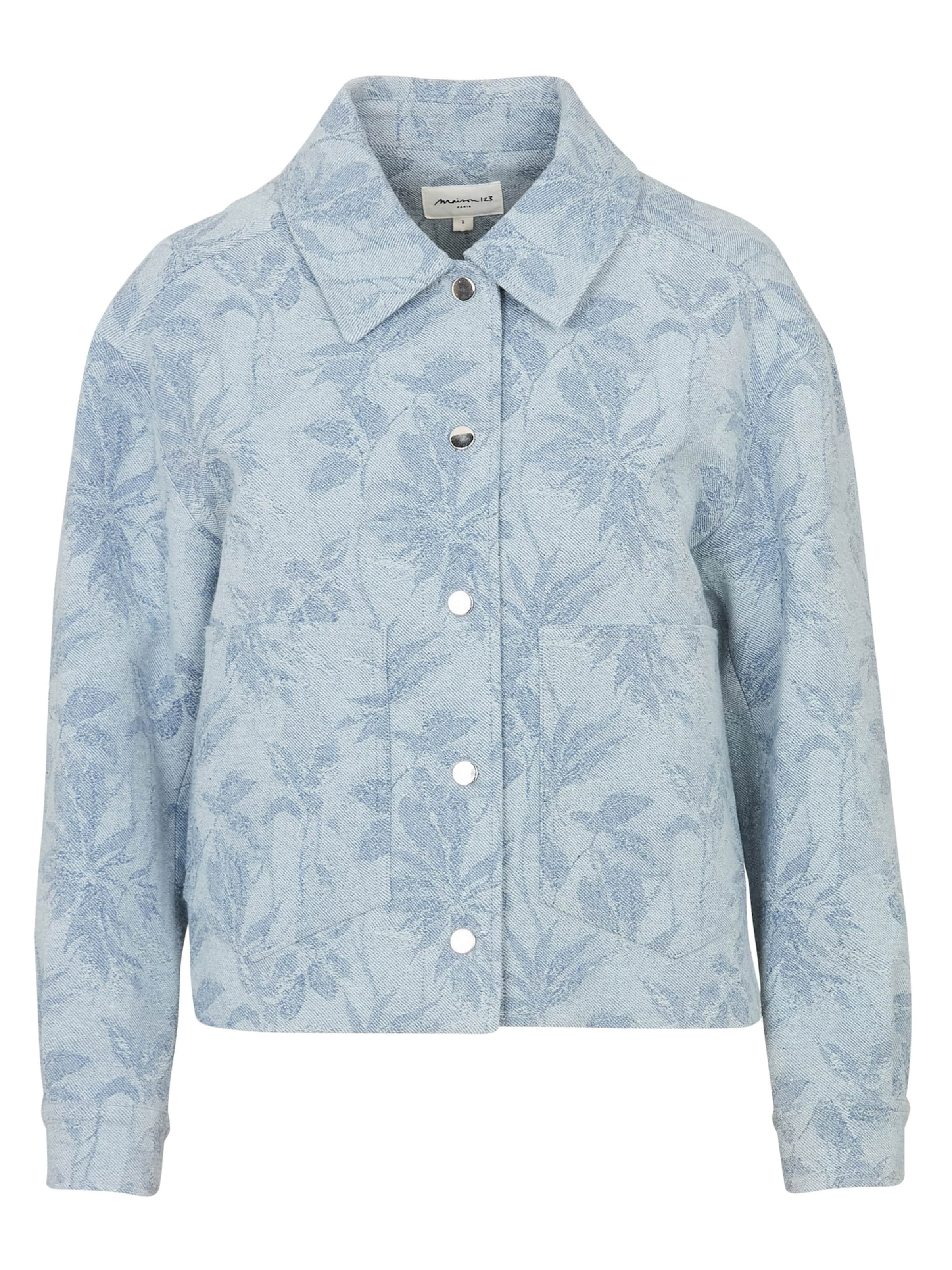 Maison 123 Between-Season Jacket 'COLOMBE B JACQ' in Blue: front