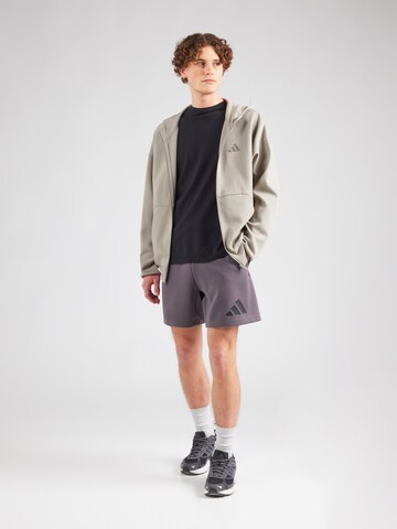 ADIDAS SPORTSWEAR Regular Sportbyxa i grå