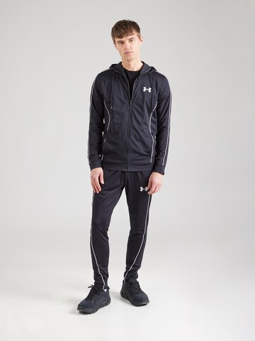 Completo per l'allenamento 'Novelty' di UNDER ARMOUR in nero: frontale