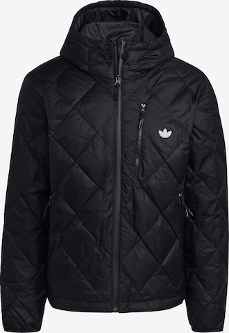 Giacca invernale 'Down Quilted ' di ADIDAS ORIGINALS in nero: frontale