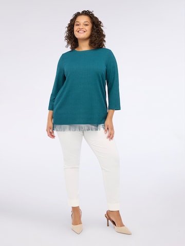 Fiorella Rubino - Top en azul